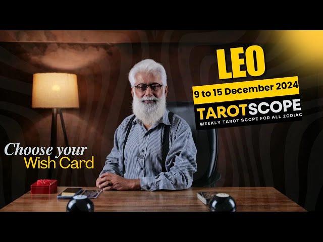 Leo Horoscope Weekly | 9 Dec - 15 Dec | Tarot Scope Reading | Liaqat Jogi | Wish Card | Tarot TV