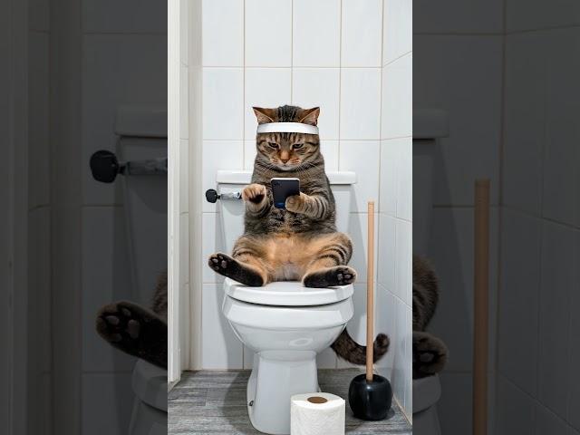 A cat looking at a phone. #cat