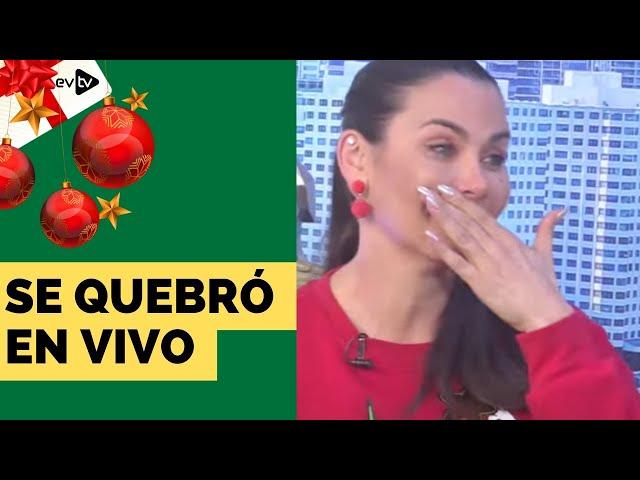 NO SE AGUANTÓ Y ROMPIÓ EN LLANTO POR VENEZUELA | #EspecialNavidadEvtv | 12/20/24 6/10