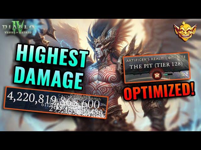 ORANGE QUILL Build 2.0 | 4 Trillion Damage Version - AceofSpades Diablo 4 Spiritborn Guide