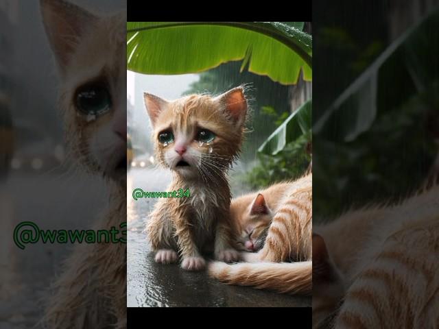 tak ada yang menolong |kisah kucing sedih bikin nangis #shortvideo #cat #kucingsedih