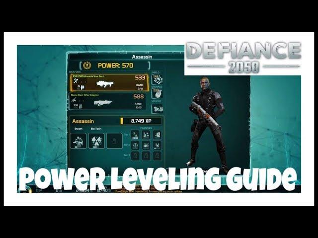 Defiance 2050 Leveling Guide