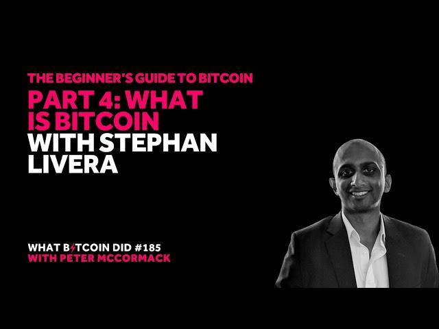 Beginner’s Guide #4: What is Bitcoin with Stephan Livera