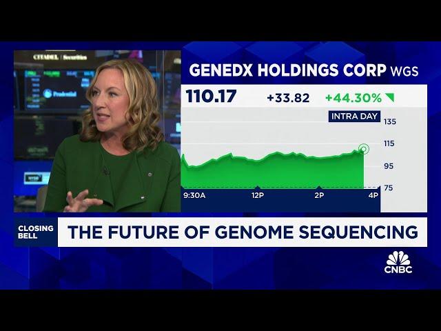 GeneDx CEO on pediatric genetic testing, future of genome sequencing and share surge