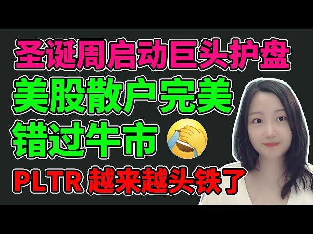 跌破眼镜：今年美股散户太惨了！NaNa说美股(2024.12.23)