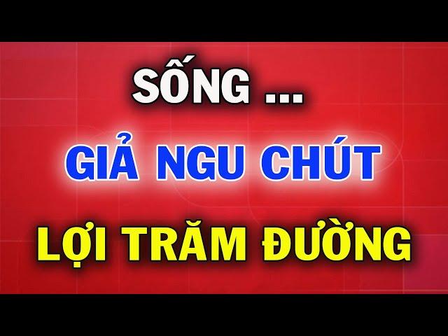 Ở Đời Sống Khôn Ngoan Là Phải Biết Giả Ngu Đần