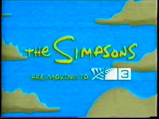 THE SIMPSONS ARE ON THE MOVE TV3 PROMO 2004 NZ