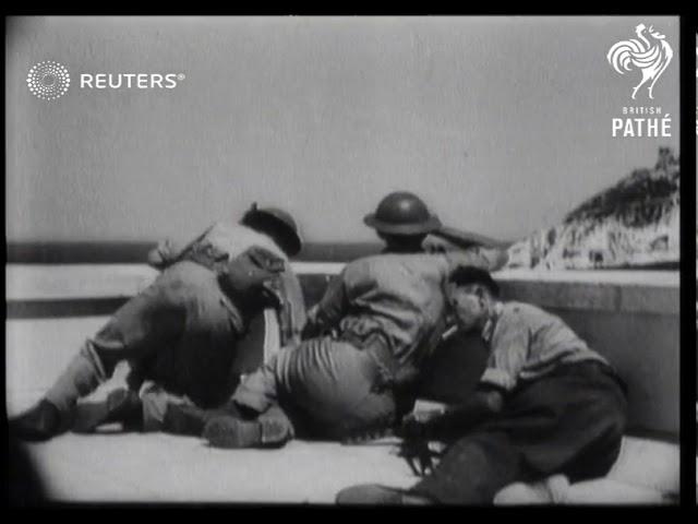 PALESTINE/ISRAEL: Haganah troops occupy Jaffa (1948)