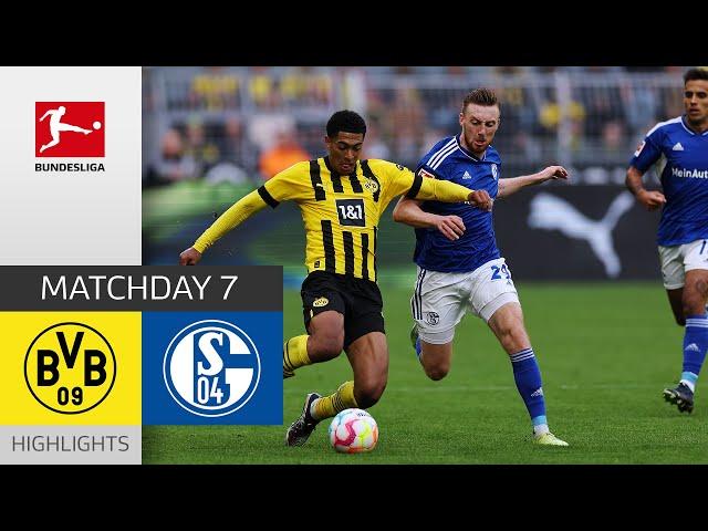 Borussia Dortmund - FC Schalke 04 1-0 | Highlights | Matchday 7 – Bundesliga 2022/23