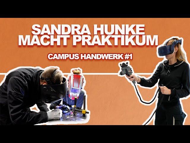 4 Gewerke an einem Tag | Sandra Hunke zu Besuch auf dem Campus der Handwerkskammer Trier