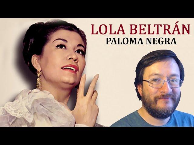 Lola Beltrán | Paloma Negra (en vivo) | REACCIÓN