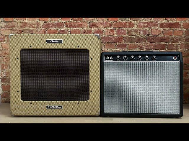 Peavey Delta Blues vs Princeton Reverb: clean tones