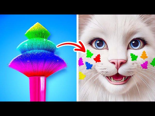 Satisfying Hacks & Viral Gadgets For your Pets️ Survive Stressful X-Mas Days by 123 GO! Zoo