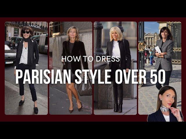 How to Dress Parisian Style Over 50 - French Women Over 50