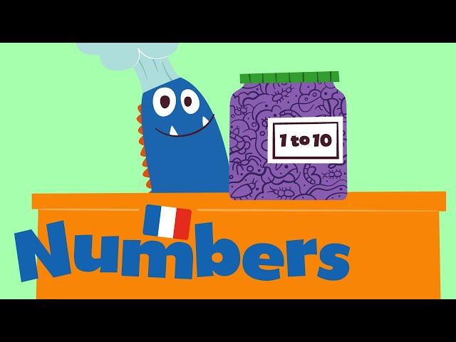 Numbers 1-10 in French  - Learn French