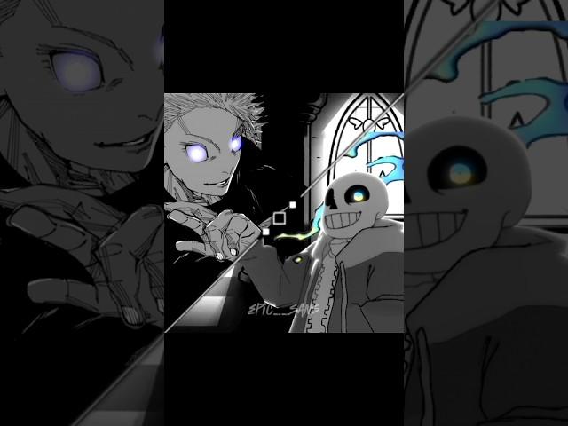 Gojo vs Sans | who wins #gojo #sans #undertale #jjk #viral #foryou #fpy #edit #shorts #games #anime