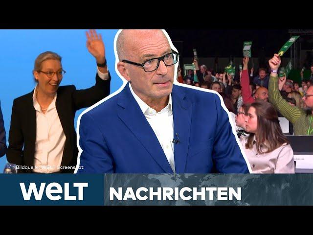 AFD BLOCKIEREN: "Strafbar!" Grüne Jugend will Parteitag in Essen verhindern! | WELT STREAM