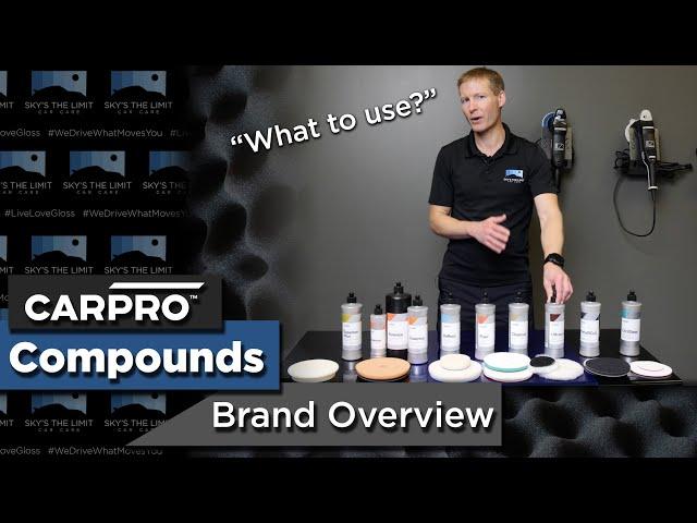 CARPRO Compound & Pad Overview. Choosing the Best Combo! ◢◤ Sky's The Limit Car Care