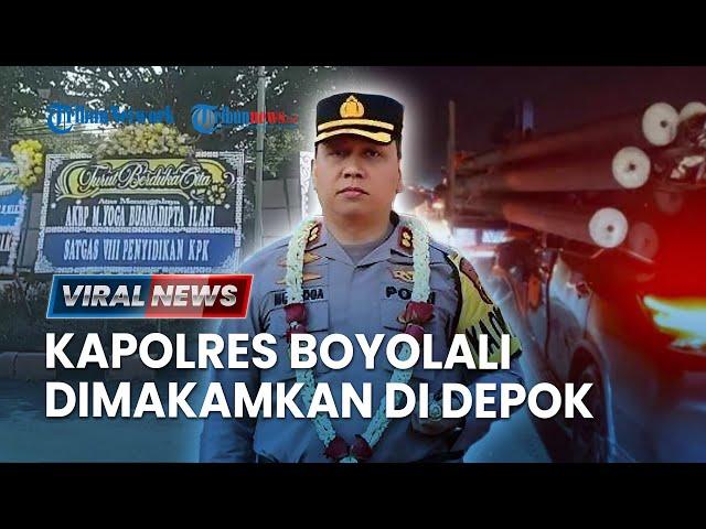  Jenazah Kapolres Boyolali Dimakamkan di Depok, Keluarga Ungkap Wasiat yang Ditinggalkan Almarhum