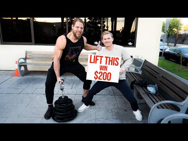 bodybuilders try the Rolling Thunder Challenge