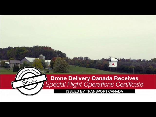 Drone Delivery Canada featured on BTV (Business Televison) - November 26 2016