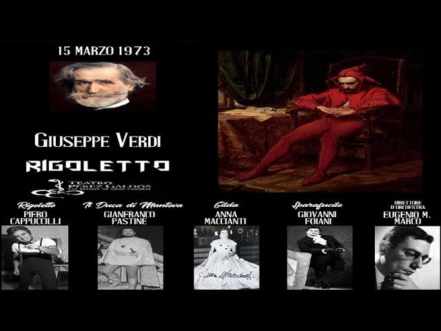 Verdi: "Rigoletto" - M. Marco; Cappuccilli, Pastine, Maccianti, Bonelli - Gran Canarias, 1973