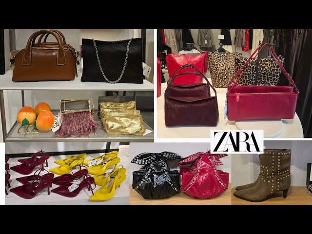 ZARA WOMEN'S BAGS & SHOES NEW COLLECTION & SALE / DECEMBER 2024