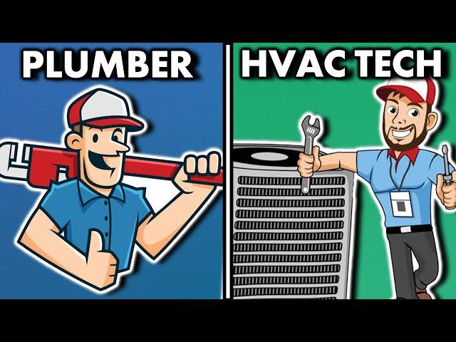 PLUMBING vs HVAC | Which Job Pays Better?