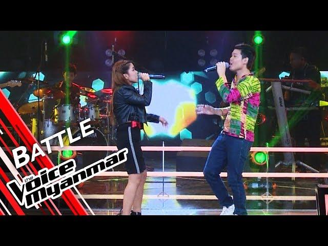 Zin Mar Moe Sett VS David Htoo: Nga Yae Tatto (R Zarni&Thiri Swe)| Battle - The Voice Myanmar 2019