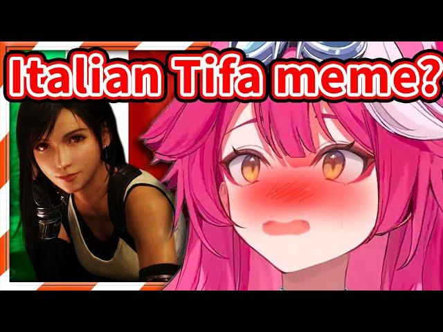 Chat Suddenly Mentions Italian Tifa Meme in Front of Raora 【Raora Panthera / HololiveEN】
