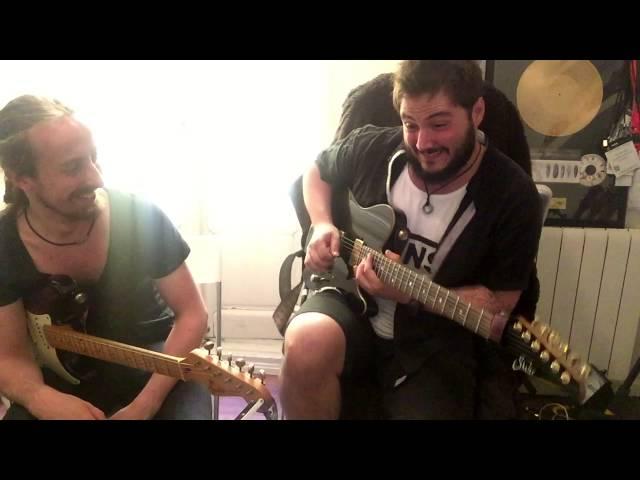 Jack Gardiner and Tony Martinez jam