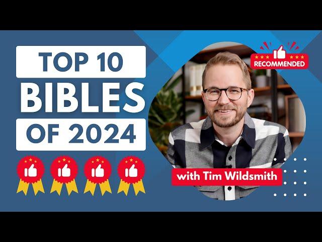 Best of 2024  Top 10 Bibles of the Year