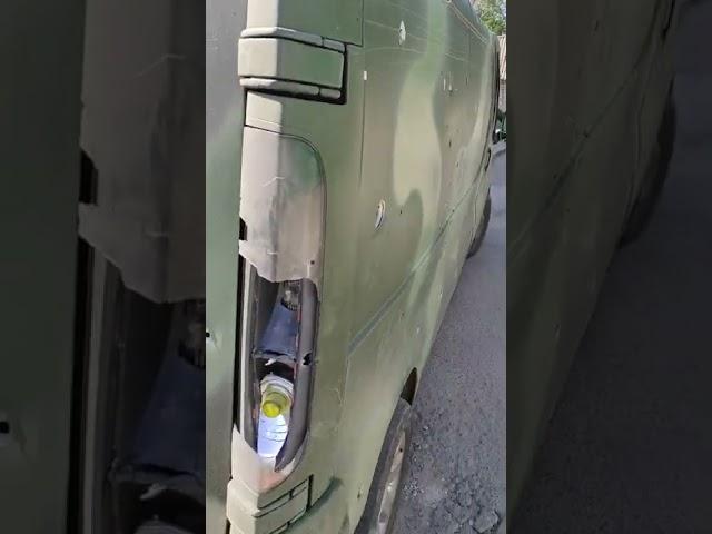 Машина військових, яка три дні була на передовій