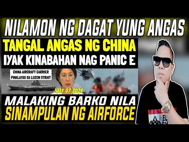 KAKAPASOK LANG JuSK0 P0 CHina NAgulantang Malaking Barko Nila Sinampulan ng Airforce sa WPS