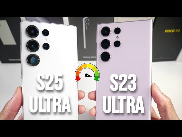 Samsung Galaxy S25 Ultra VS Galaxy S23 Ultra Full Speed Test (Animations, Rendering, PUBG & More)