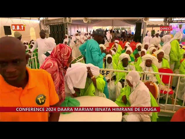 En Direct CONFERENCE 2024 DAARA MARIAM IBNATA HIMRANE DE LOUGA