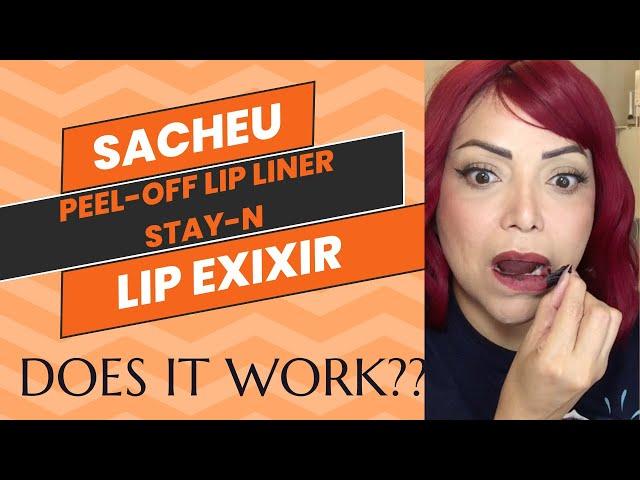 SACHEU LIP LINER STAIN + LIP OILS REVIEW AND TRY ON