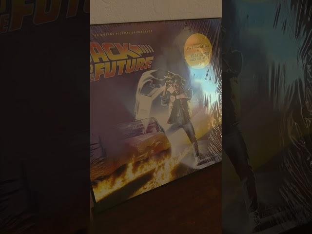 Назад в будущее OST LP #vinylrecords #backtothefuture #shorts