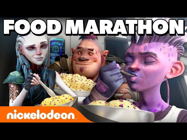 Outer Space DELICIOUS Food Marathon  | Star Trek: Prodigy | Nicktoons