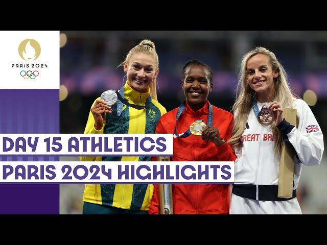 Australia's Hull wins silver in 1500m, USA shines in 4x400m relays on Day 15 | Paris 2024 highlights