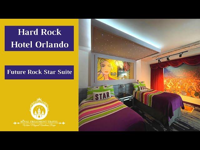 Tour of the Future Rock Star Suite at Hard Rock Hotel Orlando