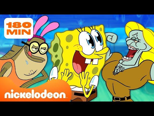 Bob Esponja | MELHORES Momentos da 13ª Temporada de Bob Esponja  | Parte 2 | 2 Horas