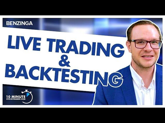 LIVE Backtesting Stocks Join In! | 10 Minute Stock Trader Christopher Uhl | Benzinga