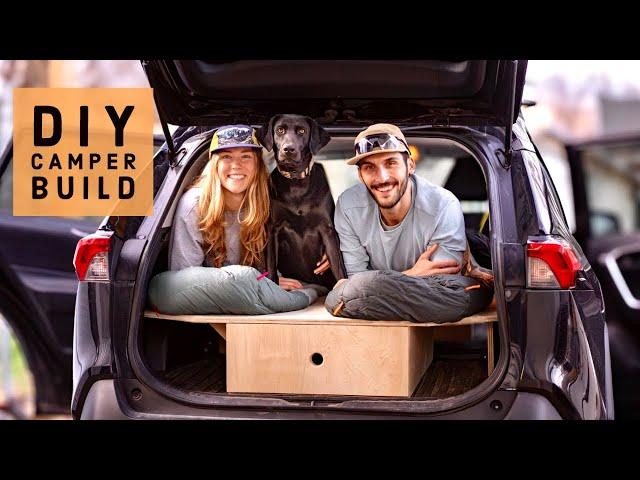 DIY Rav4 Camper Build for Two People + A Dog