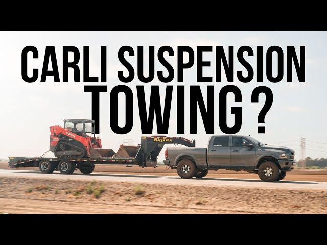 The TRUTH About Towing With Carli Suspension!