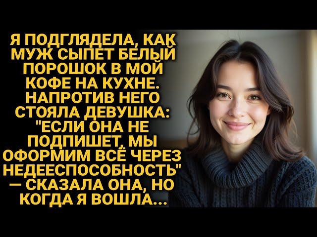 Я подглядела, как муж сыпет белый порошок в мой кофе. И сделала вид что выпила, но потом...