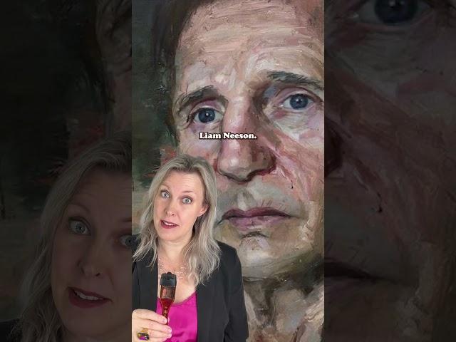 You won't believe what celebrities he's painted... #colindavidson #artist #arthistory
