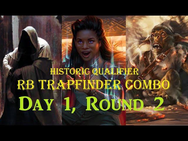 RB Trapfinder in Historic PTQ. Day 1, Round 2 vs RW Thopters