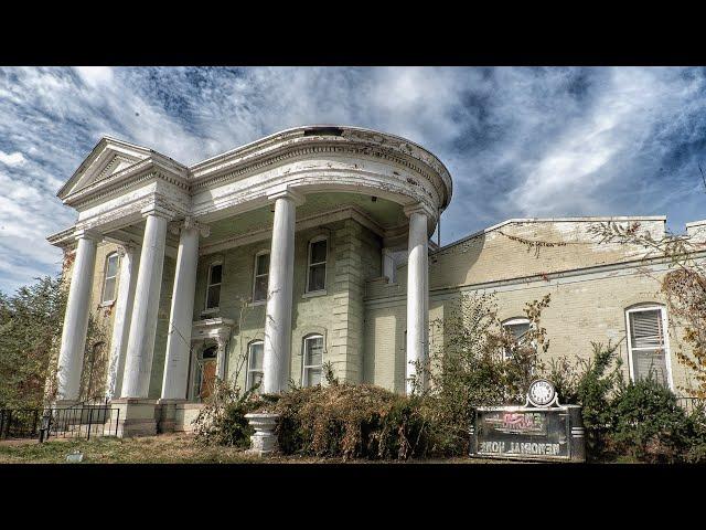 You won't Believe WHAT We Found Inside this Abandoned Funeral Home Mansion!