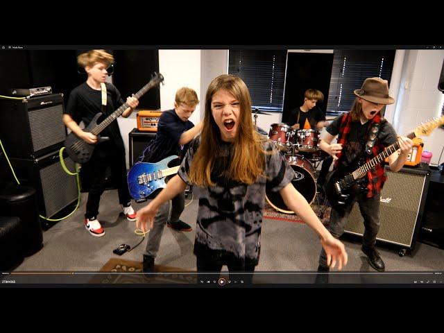 Ghost - Square Hammer Cover By School Kid Band Beyond The Sons Aged 12 to 14